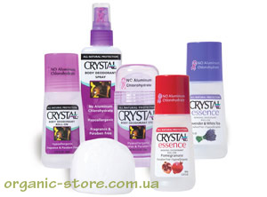 Дезодоранты Crystal: солевые дезодоранты-кристаллы из США