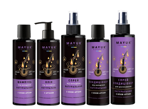 Mayur Anti-Hair Loss: серия против выпадения волос с агановым маслом