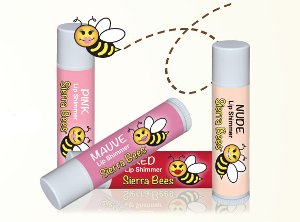 Тонированные бальзамы для губ Sierra Bees