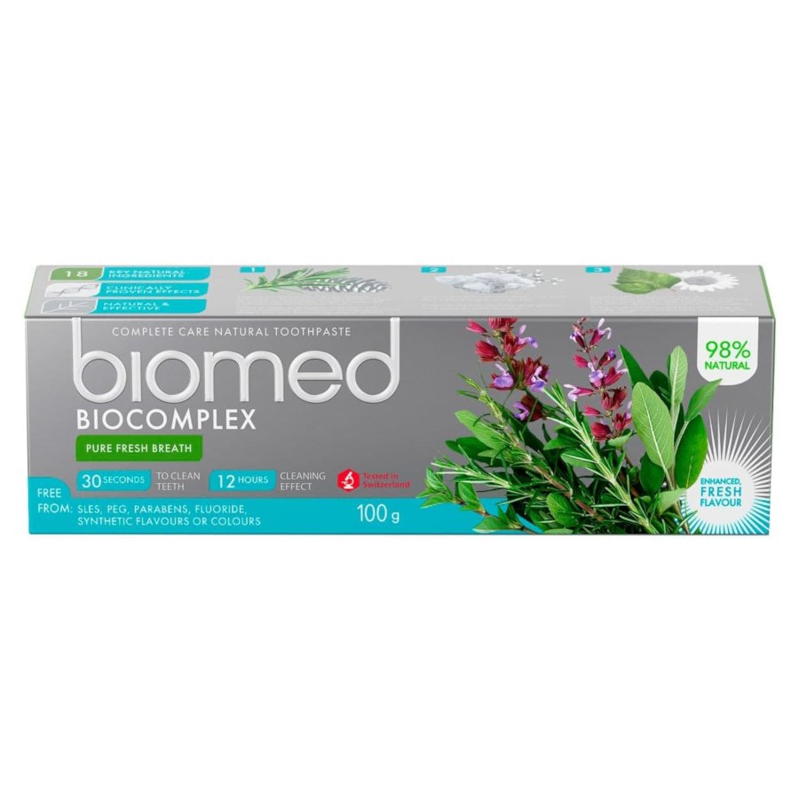 Biomed. Зубная паста натуральная Biocomplex, 100 г