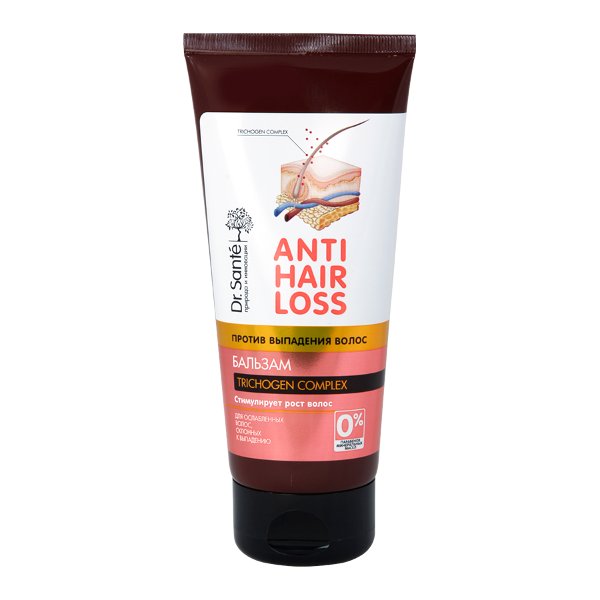 Dr. Sante Anti Hair Loss. Бальзам для волос Против выпадения, 200 мл