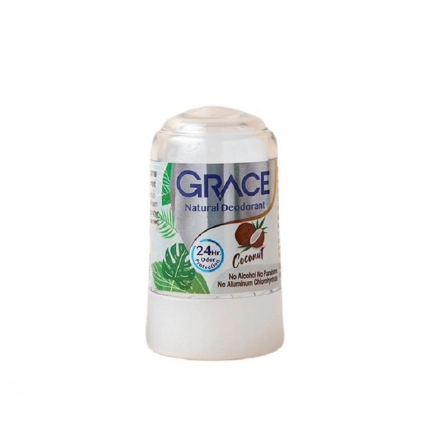 Grace. Кристаллический дезодорант с кокосовым маслом, 40 г