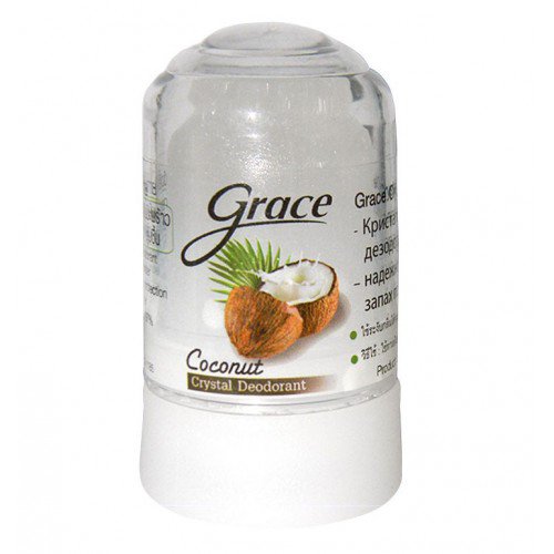 Grace. Кристаллический дезодорант с кокосовым маслом, 70 г