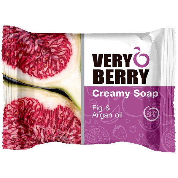 Very Berry. Мыло Creamy Soap Fig & Argan oil, 100 г